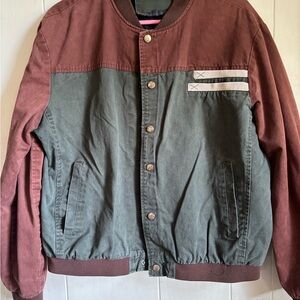 Men's Two-Tone Bomber Jacket
